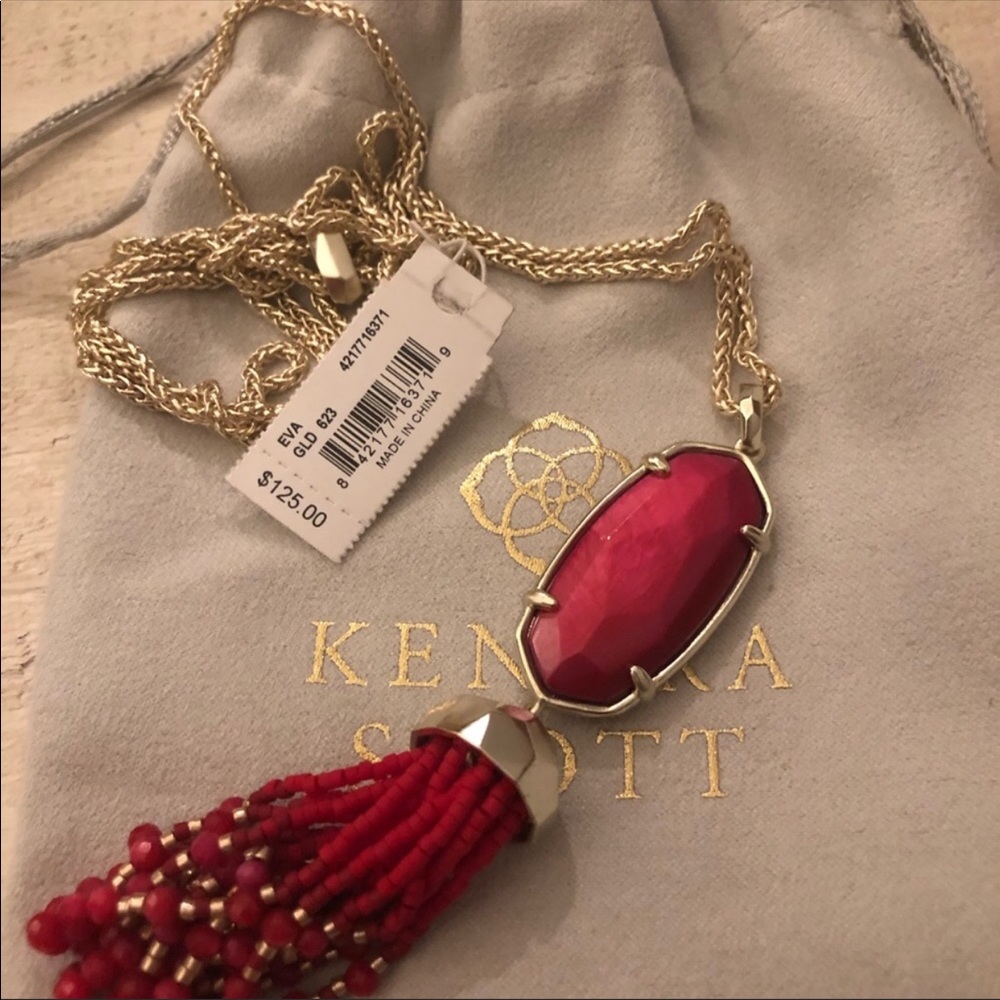 KENDRA SCOTT NECKLACE RED
